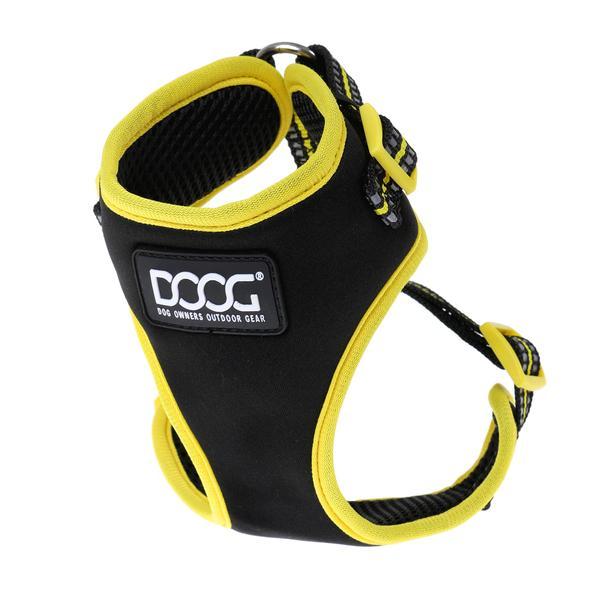 DOOG NeoFlex Soft Dog Harness: Comfortable, Durable, No-Pull, Adjustable Neon Bolt Design