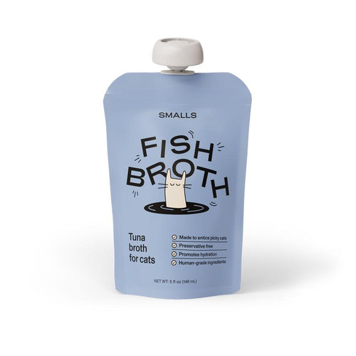 Delicious Hydrating Fish Broth for Cats - Supports Digestion & Health